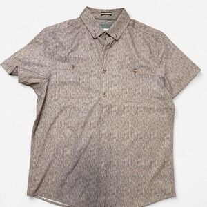 Men's tallwoods grey button up